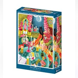 Pieces & Peace Magical Moonlight Reading Room Puzzle